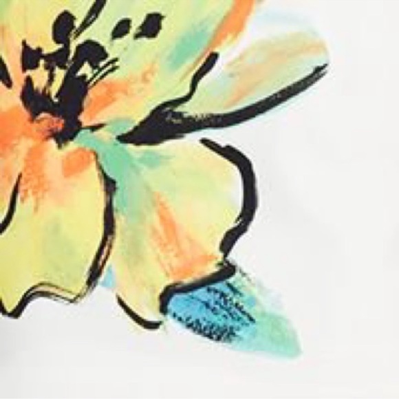 Lauren Ralph Lauren White Sleeveless Floral Women’s Shift Dress Sz 8 - Picture 5 of 14